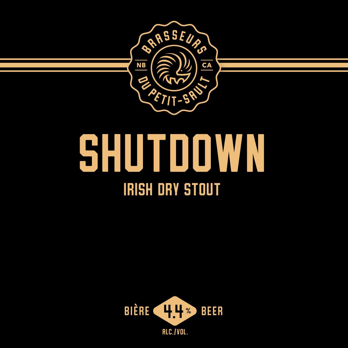 Poster Shutdown Petit-Sault