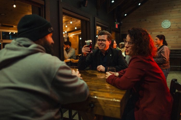 Taproom at Les Brasseurs du Petit-Sault