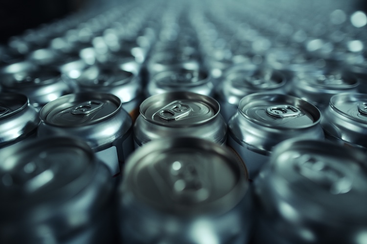 Cans of Les Brasseurs du Petit-Sault beer